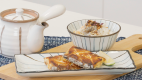 山珍海味創意菜：桔醬味噌烤白帶魚&白帶魚茶泡飯