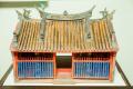 鄞山寺模型正面