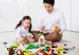 新北客家親子互動樂活積木體驗活動新聞稿-父女親子同歡樂